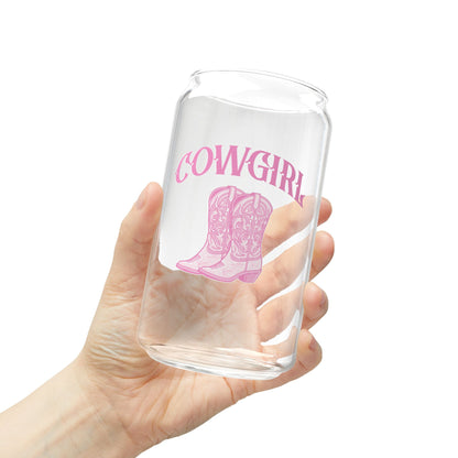 Cowgirl - Sipper Glass, 16oz