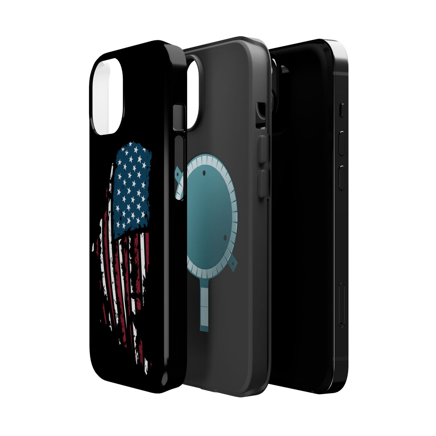 US Flag - iPhone Magnetic Tough Case