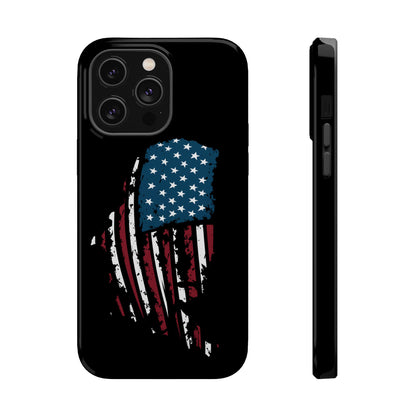 US Flag - iPhone Magnetic Tough Case