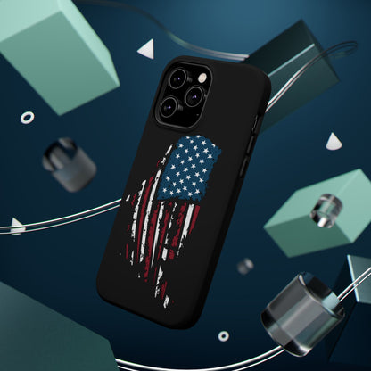 US Flag - iPhone Magnetic Tough Case