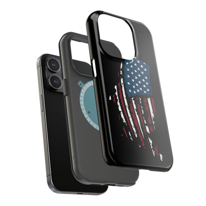 US Flag - iPhone Magnetic Tough Case