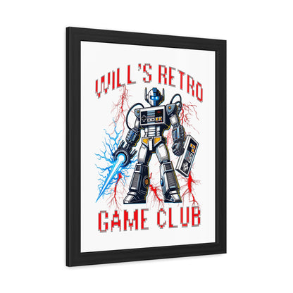 Will's Retro Game Club Exclusive - Framed Posters