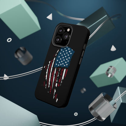 US Flag - iPhone Magnetic Tough Case